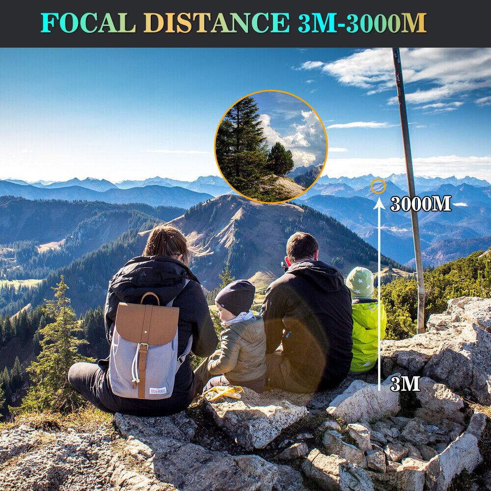 Smartphone Telescope Lens Monocular Optical HD+ Tripod + Clip