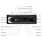 Bluetooth Car Stereo with FM Radio, SD/USB MP3 Player and Aux Input