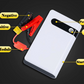 Mini Portable Car Jump Starter: 20000mAh Power Bank, Battery Charger, and Flashlight in One