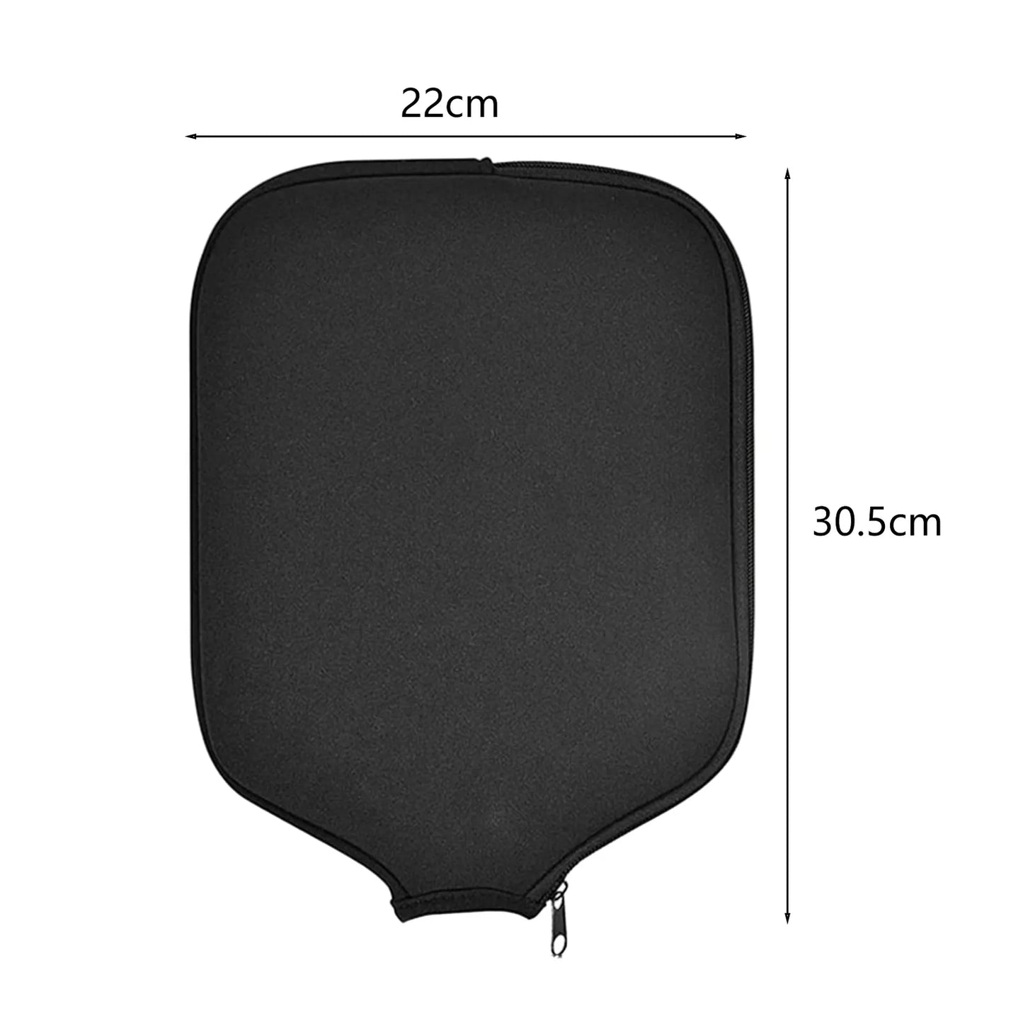 Pickleball Paddle Waterproof Cover with Soft Lining and Zipper