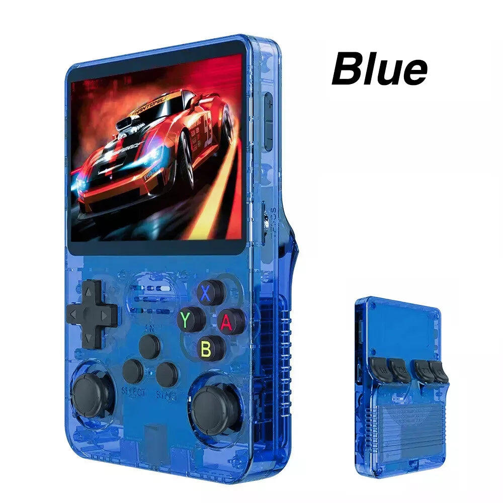 R36S Retro Handheld Game Console – 10,000+ Games, 3.5” IPS Screen, Supports PS1/NES/SNES