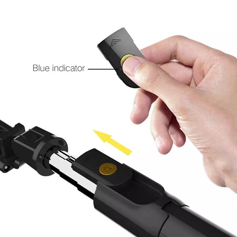 30" Remote Selfie Stick Tripod and Phone Desk Holder - Compatible with iPhone and Samsung