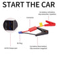Mini Portable Car Jump Starter: 20000mAh Power Bank, Battery Charger, and Flashlight in One
