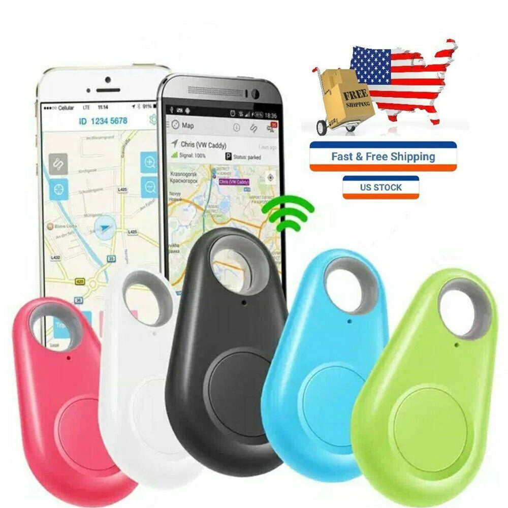 Bluetooth Smart Tag – Key Finder, Pet & Wallet Tracker with App-Based Location + Alarm