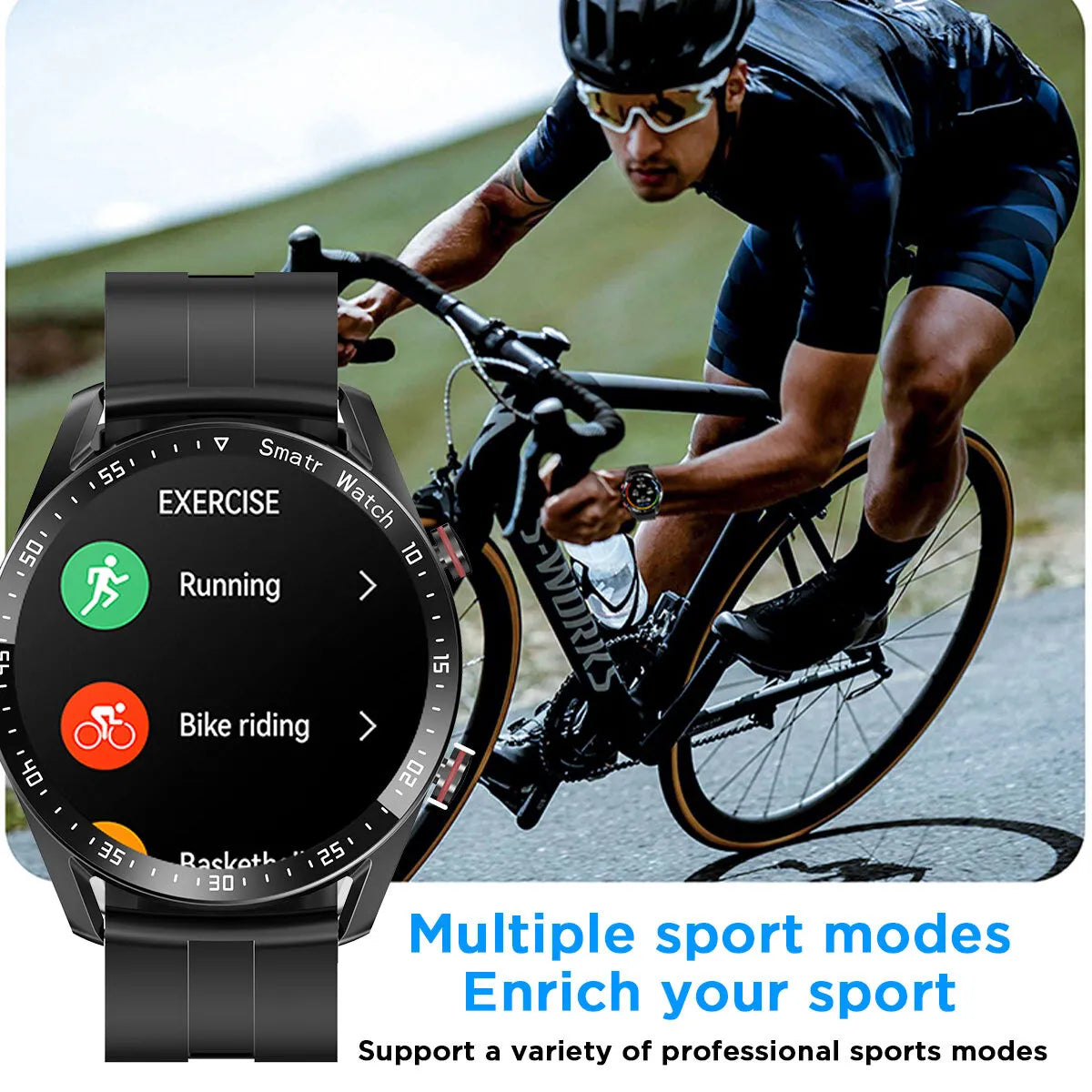 Smart Watch For Men/Women Waterproof Smartwatch Bluetooth iPhone Samsung