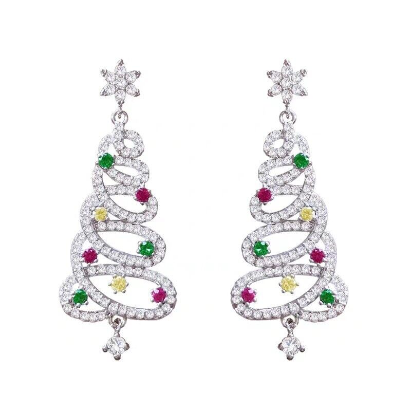 Christmas Tree Earrings