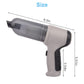 Electric Cordless Car Vacuum Cleaner: Handheld Air Blower Duster for Dry and Wet Messes, Portable