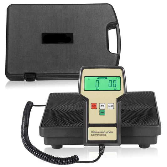 Refrigerant Charging Scale Electronic 220LB Digital HVAC A/C Refrigeration