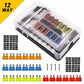 12-Way Waterproof Blade Fuse Box - Perfect for Cars and Marine Use