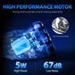 Men's Electric Beard Shaver Trimmer Razor Rechargeable & Waterproof