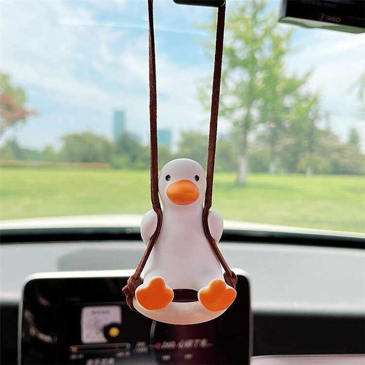 Swinging Duck Car Ornament