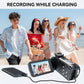 4K Video Camcorder – 48MP Digital Camera with 3” IPS Flip Screen, 16X Zoom, Wi-Fi App Control, External Mic, HDMI/USB, Dual Batteries – Vlogging Camera