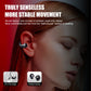 Bone Conduction Wireless Headphones – Bluetooth 5.3 Ear Clip Sport Earbuds