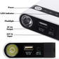 Mini Portable Car Jump Starter: 20000mAh Power Bank, Battery Charger, and Flashlight in One