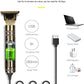 Professional Men's Beard & Hair Trimmer Kit: Cordless T-Blade Shaver & Barber