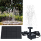 Solar Power Fountain Garden Pool Submersible Floating Water Pump Bird Bath Pond