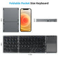 Foldable Bluetooth Keyboard with Touchpad – Portable Wireless Keyboard for Android, iOS & Windows Devices