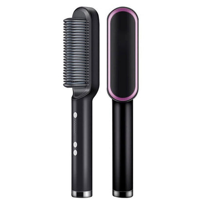 2-in-1 Hair Straightener Comb & Iron