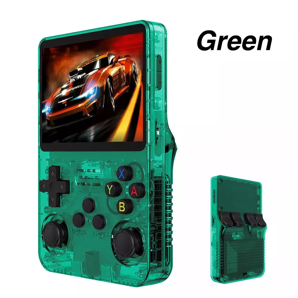 R36S Retro Handheld Game Console – 10,000+ Games, 3.5” IPS Screen, Supports PS1/NES/SNES