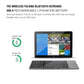 Foldable Bluetooth Keyboard with Touchpad – Portable Wireless Keyboard for Android, iOS & Windows Devices