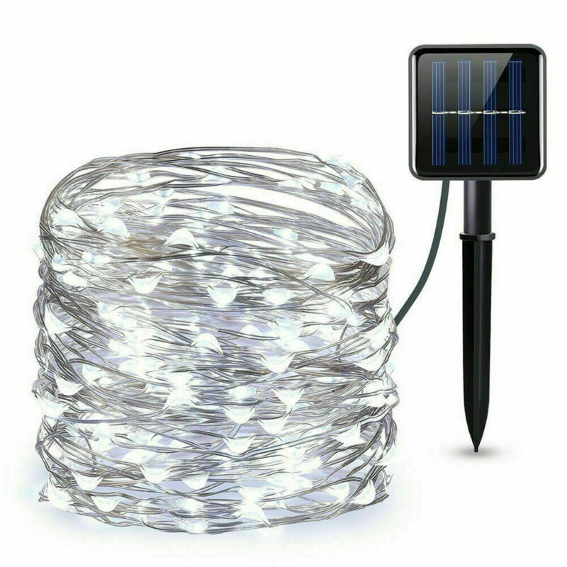 Solar-Powered LED Fairy Lights for Garden, Outdoor Parties, and Christmas Decor