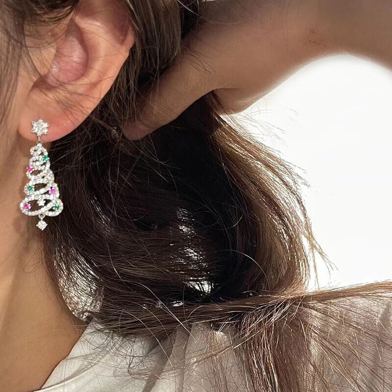 Christmas Tree Earrings