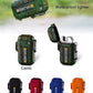 Waterproof Dual Arc Electric Lighter with Flameless Plasma Technology and USB Rechargeable Functionality
