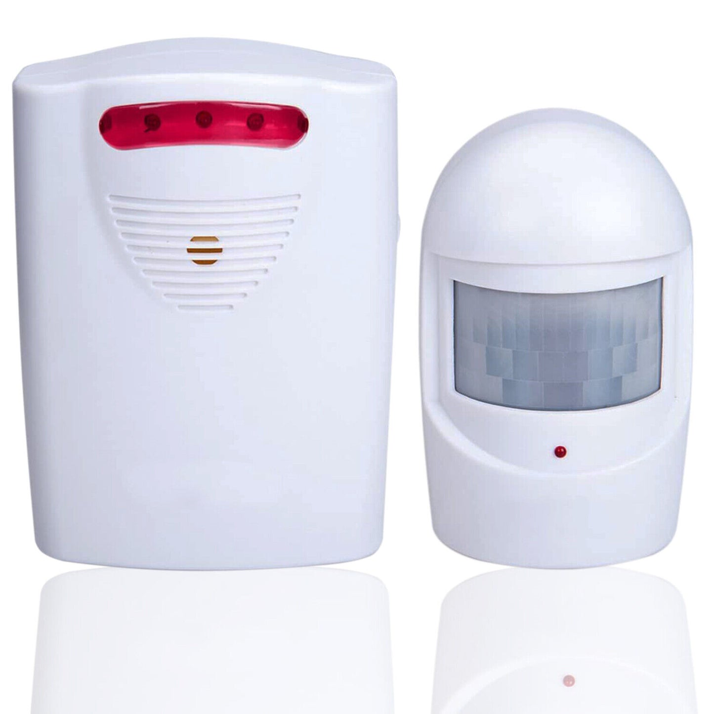 Garage Motion Sensor Security Infrared System White