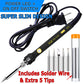 Precision Soldering Iron Kit: 60W Electric Gun with Adjustable Temperature & Premium Welding Wire