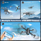 FPV 4K Dual Camera Drone – Foldable Quadcopter with 4 Batteries, 90 Min Flight Time, Optical Flow, Gesture Control
