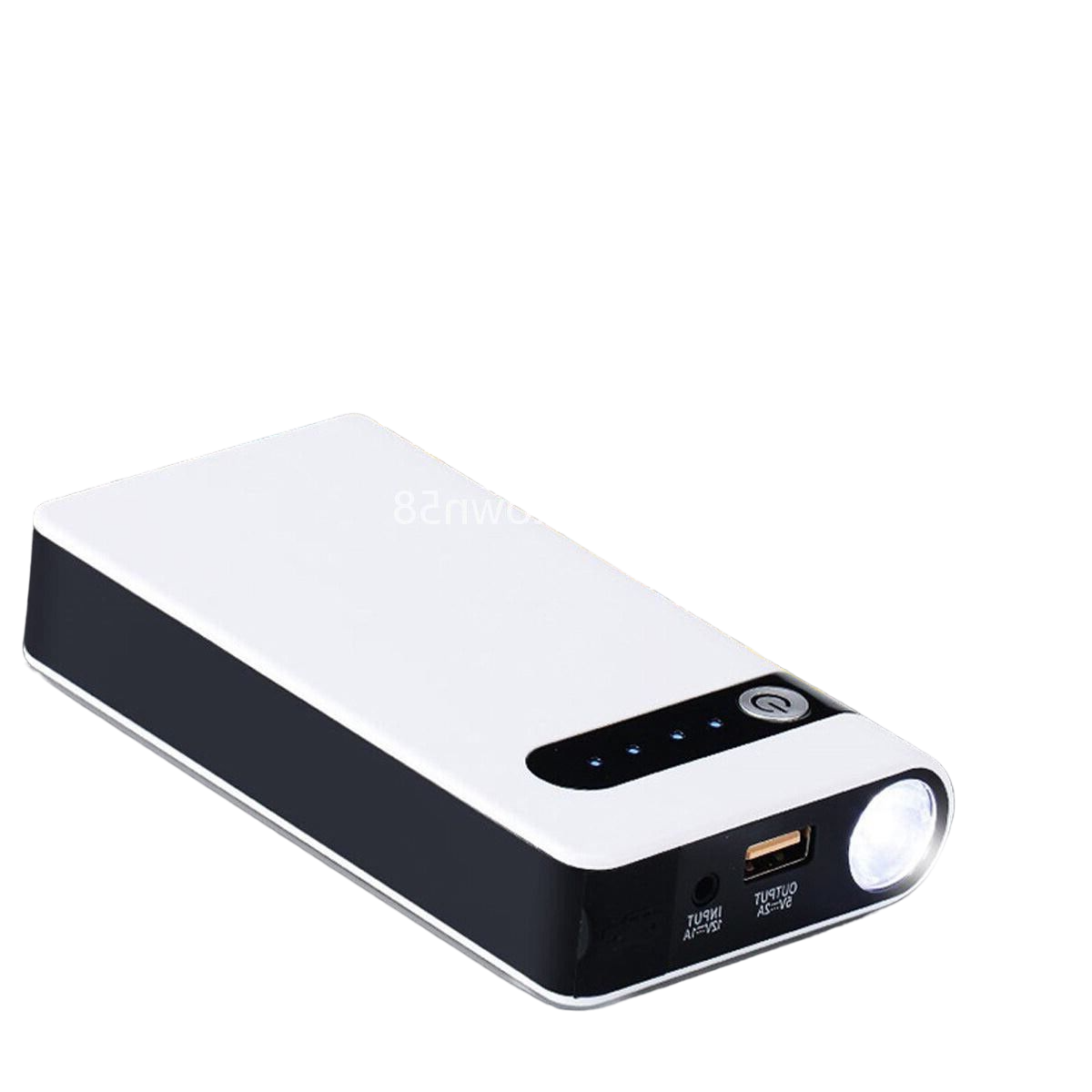 Mini Portable Car Jump Starter: 20000mAh Power Bank, Battery Charger, and Flashlight in One