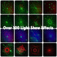 RGB LED Laser Stage Projector with 1024 Patterns for DJ, Disco, KTV & Parties
