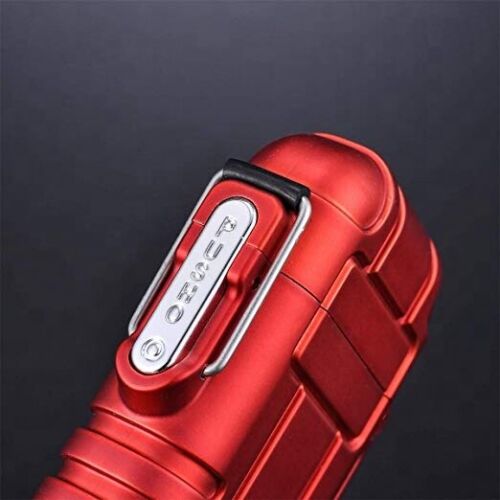 Waterproof Dual Arc Electric Lighter with Flameless Plasma Technology and USB Rechargeable Functionality
