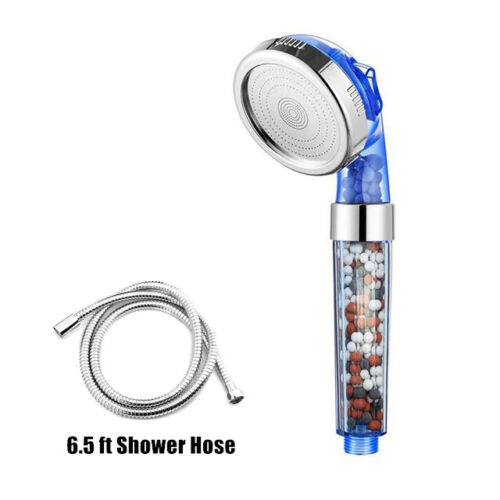 High-Pressure Shower Head for Powerful Bathroom Energy and Water Savings with Built-in Filter