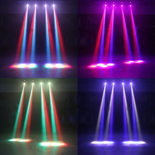 RGBW LED Stage Light with DMX Control for DJ Events, Club Parties, and Spotlighting