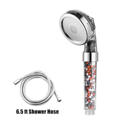 High-Pressure Shower Head for Powerful Bathroom Energy and Water Savings with Built-in Filter
