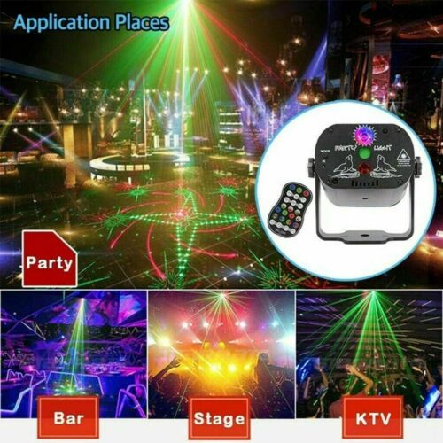 RGB LED Laser Stage Projector with 1024 Patterns for DJ, Disco, KTV & Parties