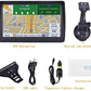 7-inch Portable Truck GPS Navigation with Free USA and Canada Maps - 8GB Storage and 256MB RAM