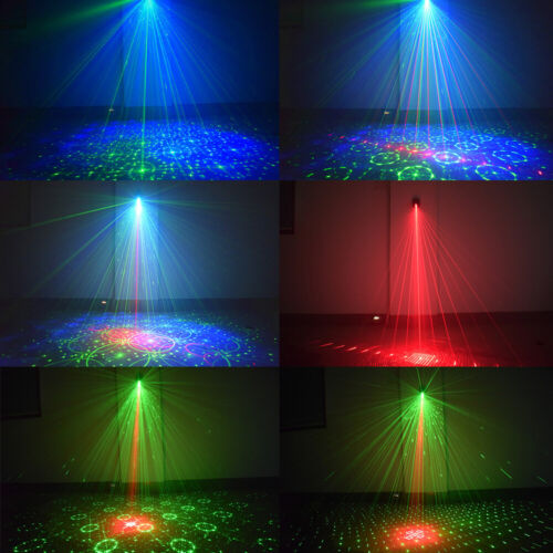 RGB LED Laser Stage Projector with 1024 Patterns for DJ, Disco, KTV & Parties
