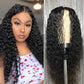 Front Wig Women's Brazilian Human Long Curly Lace Wavy Hair Wigs US