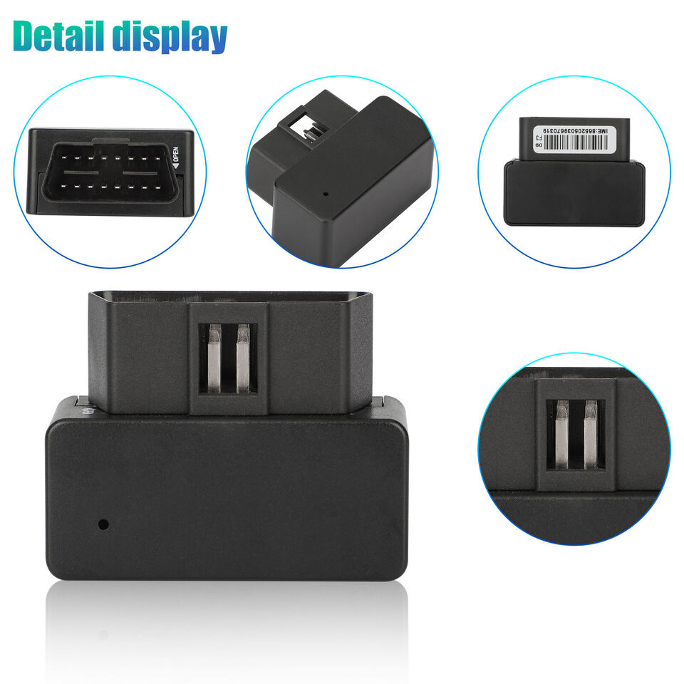 Real-Time OBD2 GPS Tracker: OBD II Locator for Car & Truck Tracking in the US