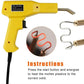 Plastic Repair Hot Stapler Kit for Car Bumpers & Fenders with Welder Machine + 800 Staples