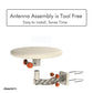 HDTV Outdoor Amplified TV Antenna 360° Omni-Directional Digital HD 1080P 4K (Homes, RVs, Yachts)