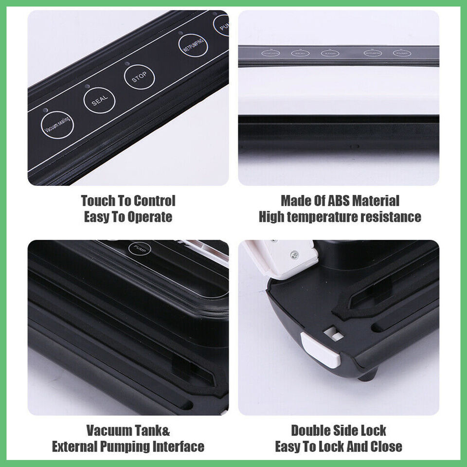 Commercial Vacuum Sealer Food Saver System with FREE Bags