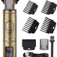 Professional Men's Beard & Hair Trimmer Kit: Cordless T-Blade Shaver & Barber