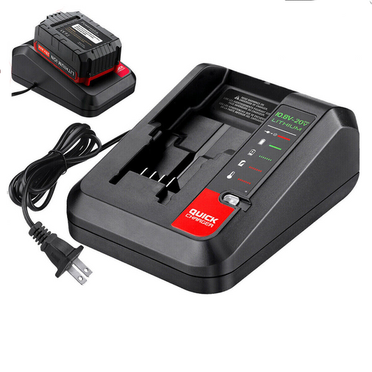 20V MAX Rapid charger for Black&Decker and Porter Cable 20 Volt Lithium Battery