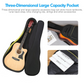 41-Inch Acoustic Guitar Bag – Padded, Water-Resistant Soft Case