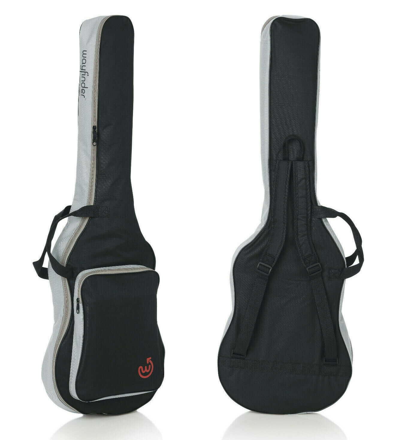 Lightweight Electric Guitar Padded Gig Bag with Backpack Straps