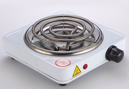 Portable Electric Single Burner Stove – 1000W Hot Plate for Quick, Compact Cooking