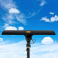 Outdoor 300+ Miles Waterproof Amplified Antenna HD TV 23dB Rotor 350° UHF/VHF/FM